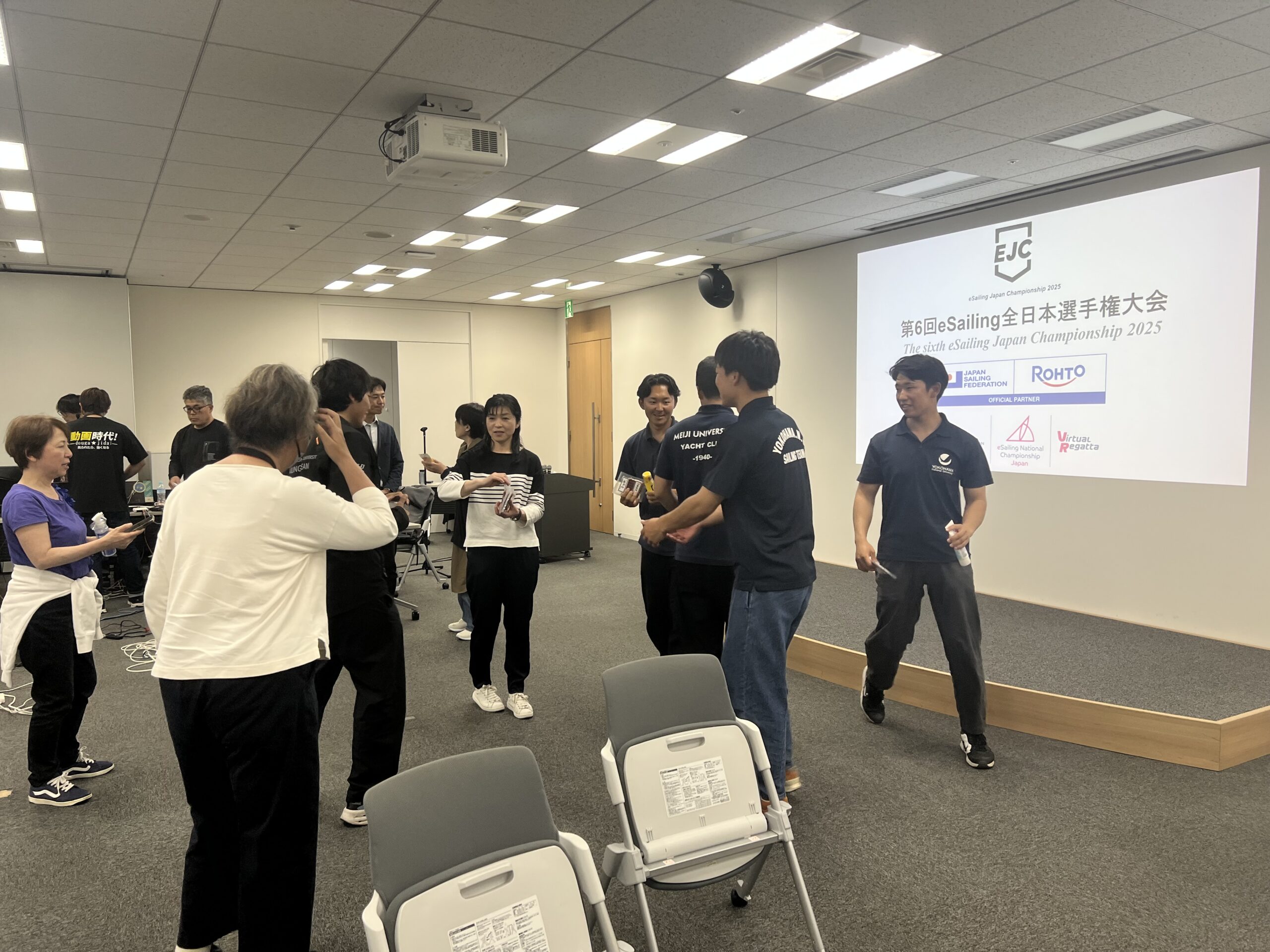 eセーリング全日本選手権大会2025 試合会場